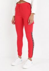 Czerwone Spodnie Ionomeda. Czerwone jeansy Born2be, m, bez wzorów, z jeansu. Za 79.99 zł.