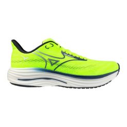 Buty do biegania Mizuno Wave Rider 29. Żółte buty do biegania Mizuno, bez wzorów, bez zapięcia, do biegania, mizuno wave. Za 689.90 zł.
