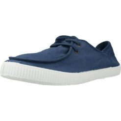 Buty VICTORIA 116601V Niebieski. Niebieskie buty trekkingowe VICTORIA, z tkaniny, bez zapięcia. Za 109.99 zł.