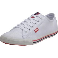 Helly Hansen Damskie tenisówki Oslofjord Canvas, biały/granatowy/koral 38,7. Białe trampki Helly Hansen, bez wzorów, z gumy, klasyczne, bez zapięcia. W wyprzedaży za 169.00 zł.
