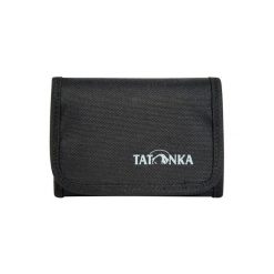 Portfel Tatonka Folder RFID B - black/black. Czarne portfele Tatonka, bez wzorów. Za 85.99 zł.