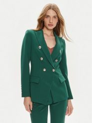 Marciano Guess Marynarka Shelly 3BGN26 7046A Zielony Regular Fit. Zielone marynarki i żakiety Marciano Guess, z aplikacjami, z syntetyku, bez ramiączek. Za 579.99 zł.