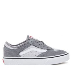 Tenisówki Vans. Szare trampki Vans, bez wzorów, bez zapięcia. Za 209.99 zł.