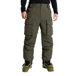 Spodnie cargo Colourwear U Mountain Cargo. Zielone spodnie narciarskie Colourwear, bez wzorów, z materiału, narciarskie. Za 736.00 zł.