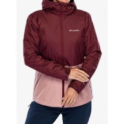Kurtka przeciwdeszczowa damska Columbia Inner Limits III Jacket. Czerwone kurtki przeciwdeszczowe Columbia, bez wzorów, bez kaptura, trekkingowe. Za 529.00 zł.
