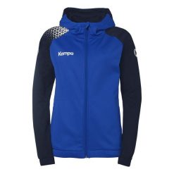 Bluza damska z kapturem Kempa Ambition 28. Niebieskie bluzy Kempa, bez wzorów, sportowe, bez ramiączek, z kapturem. Za 266.50 zł.