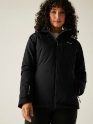 Regatta Kurtka przejściowa "Highton Stretch" w kolorze czarnym rozmiar: 36. Czarne kurtki Regatta, bez wzorów, bez kaptura. Za 231.68 zł.