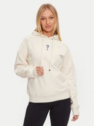 Guess Bluza W4BQ05 KBY51 Écru Regular Fit. Bluzy Guess, xxl, z aplikacjami, z bawełny, bez kaptura. Za 279.99 zł.
