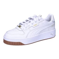 Buty Damskie Puma Carina Street Lux. Białe buty sportowe lifestyle Puma, bez wzorów, sportowe, bez zapięcia. Za 209.00 zł.