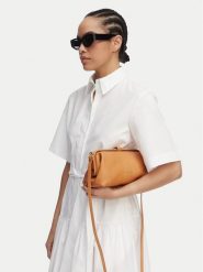 Balagan Torebka ROFE Brązowy jasny. Brązowe listonoszki BALAGAN, bez wzorów, ze skóry, bez dodatków. Za 759.99 zł.