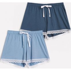 Szorty piżamowe 2 pack - Granatowy. Piżamy marki Reserved. Za 59.99 zł.