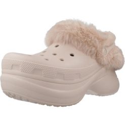 Buty CROCS BAE LINED CLOG Rose. Czerwone trekkingi Crocs, bez wzorów, z syntetyku, bez zapięcia, trekkingowe. Za 366.99 zł.