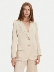 Marella Marynarka Selz 2513041085 Écru Regular Fit. Marynarki i żakiety Marella, bez wzorów, z acetatu, bez ramiączek. Za 1,349.00 zł.