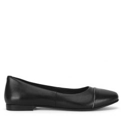 Baleriny Lasocki. Czarne baleriny Lasocki, bez wzorów, bez obcasa, bez zapięcia. Za 139.99 zł.