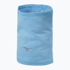 Komin Mizuno Warmalite Triwarmer. Niebieskie szaliki i kominy Mizuno, bez wzorów, z elastanu. Za 45.99 zł.