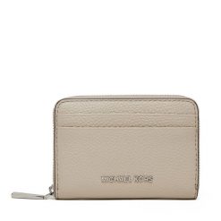 Mały Portfel Damski MICHAEL Michael Kors. Brązowe portfele MICHAEL Michael Kors, bez wzorów. Za 269.99 zł.