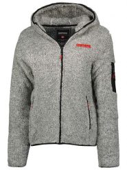 ANAPURNA Kurtka polarowa "Ulebana" w kolorze szarym rozmiar: S. Szare kurtki ANAPURNA, s, bez wzorów, z polaru, bez kaptura. Za 126.99 zł.