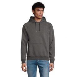 Bluza Unisex Dla Dorosłych Stellar. Szare bluzy z kapturem SOL'S, l, bez wzorów, z bawełny, z kapturem. Za 158.99 zł.