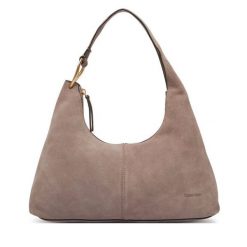 Torebka Calvin Klein. Szare torebki klasyczne Calvin Klein, bez wzorów, klasyczne, bez dodatków. Za 899.99 zł.
