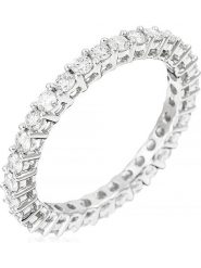 DIAMANTA Złoty pierścionek "Mon Tour Complet" z diamentami rozmiar: 52. Szare pierścionki DIAMANTA, z diamentem, złote. Za 2,257.37 zł.