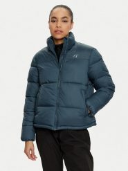 4F Kurtka puchowa w kolorze turkusowym rozmiar: M. Niebieskie kurtki 4f, m, bez wzorów, z puchu, bez kaptura. Za 157.73 zł.