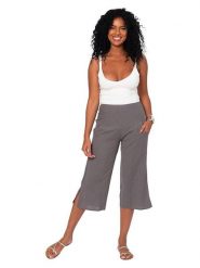 Aller Simplement Spodnie w kolorze szarym rozmiar: 38/40. Szare spodnie materiałowe Aller Simplement, bez wzorów, z materiału, klasyczne, z podwyższonym stanem. Za 105.63 zł.