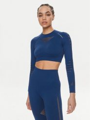 Brubeck Koszulka techniczna LC1002W Niebieski Slim Fit. Niebieskie t-shirty sportowe Brubeck, xl, bez wzorów, z syntetyku, bez ramiączek, na fitness i siłownię. Za 89.99 zł.