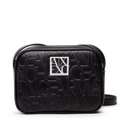 Torebka Armani Exchange. Czarne listonoszki Armani Exchange, bez wzorów, bez dodatków. Za 339.99 zł.
