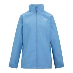 Kurtka Wodoodporna Damska Daysha II. Zielone kurtki przeciwdeszczowe Regatta, l, bez wzorów, z elastanu, z kapturem, trekkingowe. Za 238.99 zł.