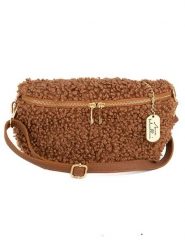 Anna Morellini Skórzana saszetka "Rialta" w kolorze jasnobrązowym - 27 x 19 x 8 cm rozmiar: onesize. Brązowe nerki i saszetki Anna Morellini, bez wzorów, z materiału, sportowe, bez dodatków. Za 174.45 zł.