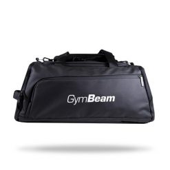 Torba sportowa 2w1 poliestrowa 42 L czarna. Czarne torby na laptopa GYMBEAM, bez wzorów, do ręki, duże. Za 221.90 zł.