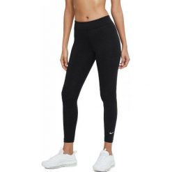 Legginsy Sportowe Damskie NSW ESSNT 7/8MR LGGNG Nike CZ8532 010 Czarny. Czarne legginsy Nike, bez wzorów, z poliesteru. Za 214.00 zł.