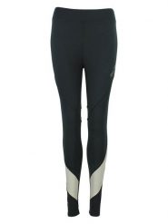 Peak Mountain Legginsy sportowe "Athlete" w kolorze czarnym rozmiar: L. Czarne legginsy Peak Mountain, l, bez wzorów, z materiału, outdoorowe. Za 109.26 zł.