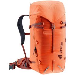 Plecak górski damski Deuter Guide 32+ SL - papaya/redwood. Brązowe plecaki Deuter, bez wzorów, bez dodatków. Za 786.99 zł.