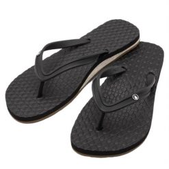Japonki plażowe dla dorosłych Volcom Eco Concourse. Czarne japonki Volcom, bez wzorów. Za 91.00 zł.
