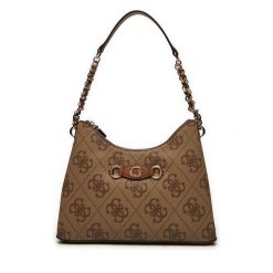 Torebka Guess. Brązowe torebki klasyczne Guess, z aplikacjami, klasyczne, bez dodatków. Za 339.99 zł.