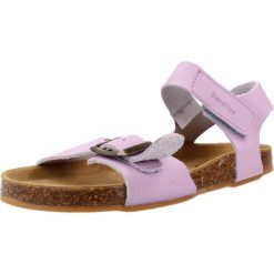 Sandały BLANDITOS PONZABD Fioletowy. Fioletowe sandały BLANDITOS BY CRIO'S, bez wzorów, ze skóry, bez obcasa, bez zapięcia. Za 192.99 zł.
