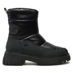 Śniegowce s.Oliver. Czarne śniegowce S.Oliver, bez wzorów, bez zapięcia. Za 319.99 zł.