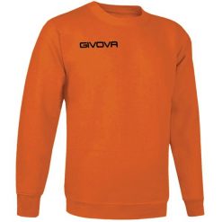 Bluza piłkarska dla dorosłych Givova Maglia One pomarańczowa. Brązowe bluzy Givova, m, bez wzorów, bez kaptura, do piłki nożnej. Za 76.22 zł.