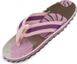 Damskie klapki Religion Leaf Mix. Brązowe klapki True Religion, bez wzorów, z materiału, eleganckie, bez obcasa, bez zapięcia. Za 127.99 zł.