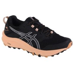 Buty do biegania damskie, ASICS Gel-Trabuco Terra 2. Czarne buty treningowe ASICS, bez wzorów, z materiału, przed kostkę, bez zapięcia, do biegania. Za 493.15 zł.