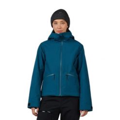 Damska kurtka narciarska Rossignol Rochrun. Niebieskie kurtki narciarskie Rossignol, na zimę, bez wzorów, bez kaptura, narciarskie. Za 1,478.50 zł.