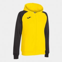 Bluza sportowa damska Joma Academy IV. Czarne bluzy bez kaptura Joma, xl, bez wzorów, bez kaptura. Za 275.50 zł.