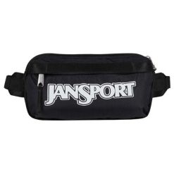 Torebka nerka sportowa dla dorosłych Washington Waistpack. Czarne nerki i saszetki Jansport, bez wzorów, z materiału, sportowe, bez dodatków. Za 129.99 zł.