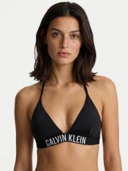 Calvin Klein Swimwear Góra od bikini LV00Q61222 Czarny. Czarne bikini Calvin Klein Swimwear, bez wzorów, z syntetyku. Za 209.99 zł.