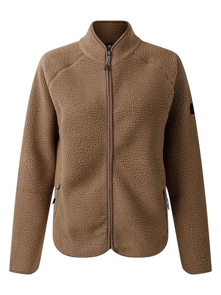 Dare 2b Kurtka polarowa "Excursion" w kolorze jasnobrązowym rozmiar: 34. Brązowe kurtki Dare 2b, bez wzorów, z polaru, bez kaptura. Za 127.35 zł.