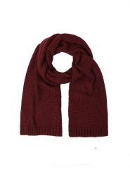 TATUUM Szal w kolorze bordowym - 185 x 33 cm rozmiar: onesize. Czerwone szaliki i kominy Tatuum, bez wzorów, z materiału. Za 82.99 zł.