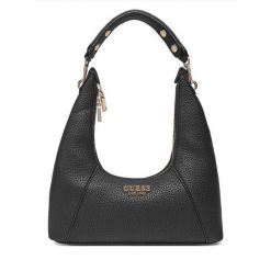 Torebka Guess. Czarne torebki klasyczne Guess, z aplikacjami, klasyczne, bez dodatków. Za 589.99 zł.