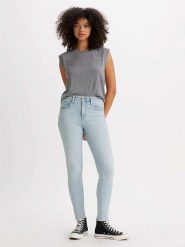 Levi's Dżinsy "721" - Skinny fit - w kolorze błękitnym rozmiar: W28/L32. Niebieskie jeansy Levi's, l, z aplikacjami, klasyczne, z podwyższonym stanem. Za 167.67 zł.