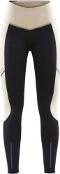 Legginsy damskie Craft Adv Essence Warm. Brązowe legginsy Craft, s, bez wzorów, z materiału, z podwyższonym stanem, do biegania. Za 336.40 zł.